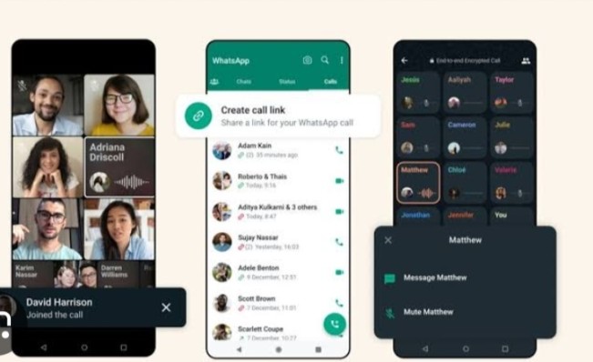 Ilustrasi fitur baru layanan Telpon Grup WhatsApp.  [Instagram]